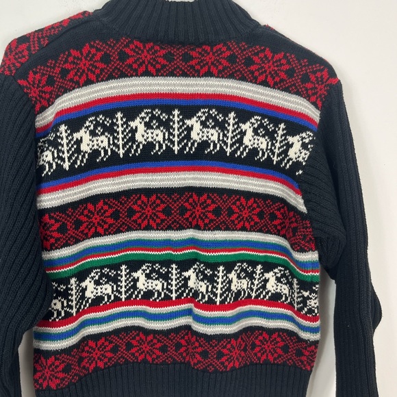 Vintage Liz Claiborne Petites Cotton Christmas Sweater Sz SP - Picture 12 of 12